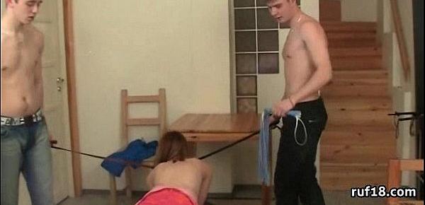  Amateur Debutant Receives Consented Rough Sex Spank